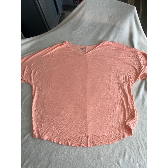 Maurices 24/7 shirt sz xxl - peach - Picture 1 of 3
